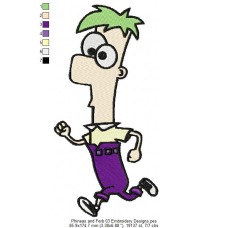 Phineas and Ferb 03 Embroidery Designs